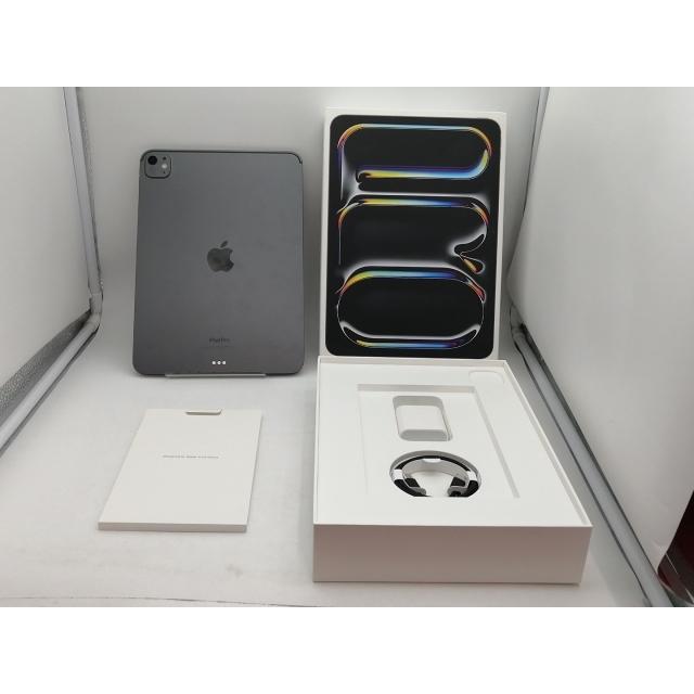 極美品 iPad Pro M4 第7世代 MVV83J/A 256G 中古】Apple 【Wi-Fi】 11インチ iPad Pro（M4/2024） 256GB スペース
