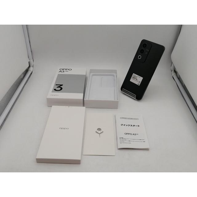 中古】Oppo ymobile 【SIMフリー】 OPPO A3 5G 4GB 128GB ブラック