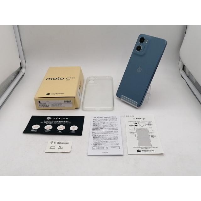 中古】MOTOROLA 国内版 【SIMフリー】 moto g05 ミスティブルー 8GB