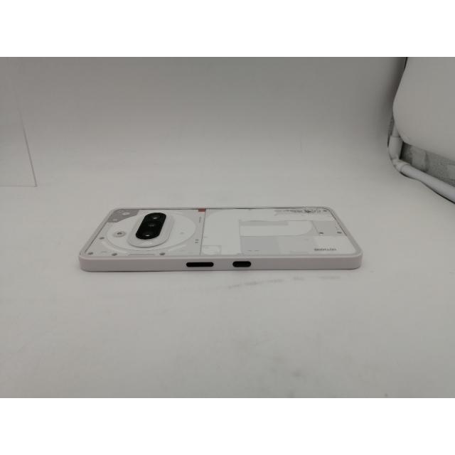 中古】NOTHING 国内版 【SIMフリー】 Nothing Phone (3a) ホワイト 8GB