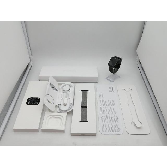 【中古】Apple Apple Watch Series11 42mm Cellular スレートチタニウムケース/スレートミラネーゼループ  MF8U4J/A【なんば】保証期間１ヶ月【ランクB】の画像