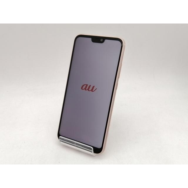 中古】Huawei au 【SIMロック解除済み】 HUAWEI P20 lite サクラピンク 