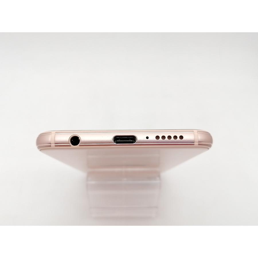 中古】Huawei au 【SIMロック解除済み】 HUAWEI P20 lite サクラピンク