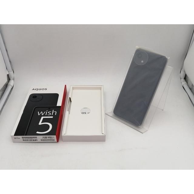 未使用】SHARP docomo 【SIMフリー】 AQUOS wish5 スミ 4GB 64GB SH