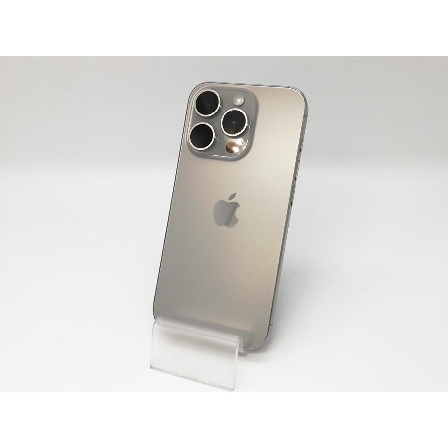 中古】Apple 国内版 【SIMフリー】 iPhone 15 Pro 128GB ナチュラル