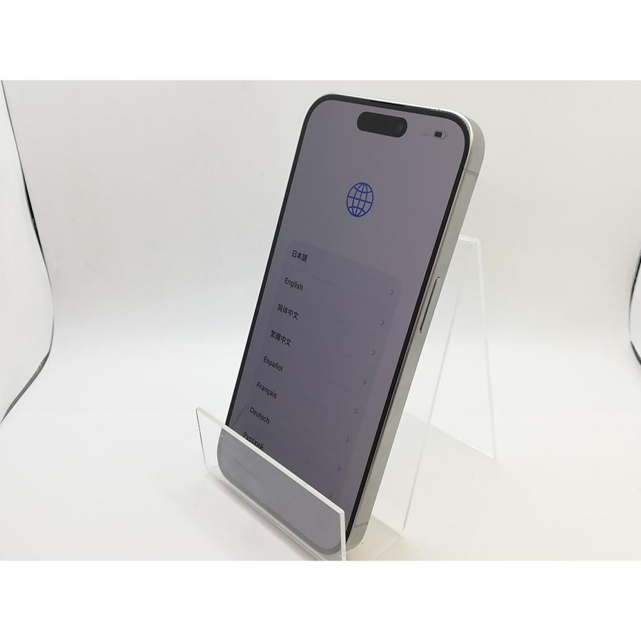 中古】Apple 国内版 【SIMフリー】 iPhone 15 Pro 128GB ホワイト