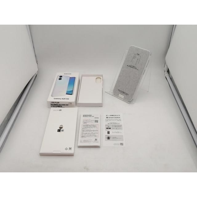 未使用】SAMSUNG au 【SIMフリー】 Galaxy A25 5G ライトブルー 4GB