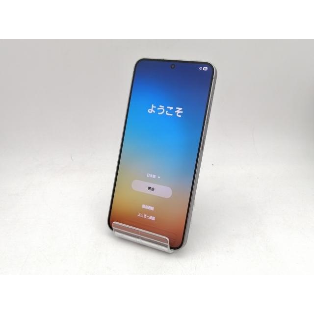 中古】SAMSUNG au 【SIMフリー】 Galaxy S25 シルバーシャドウ 12GB