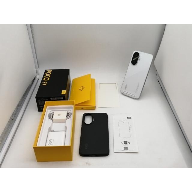 中古】Xiaomi 国内版 【SIMフリー】 Poco F7 ホワイト 12GB 256GB