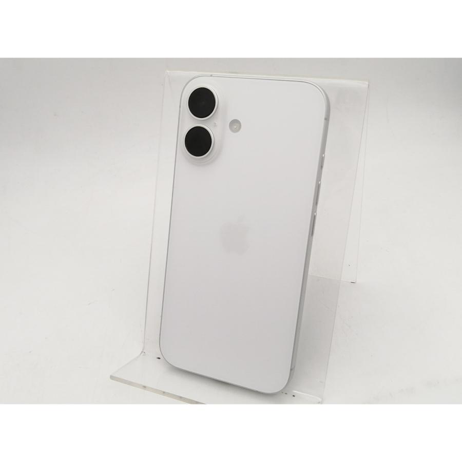 中古】Apple docomo 【SIMフリー】 iPhone 16 128GB ホワイト MYDR3J/A