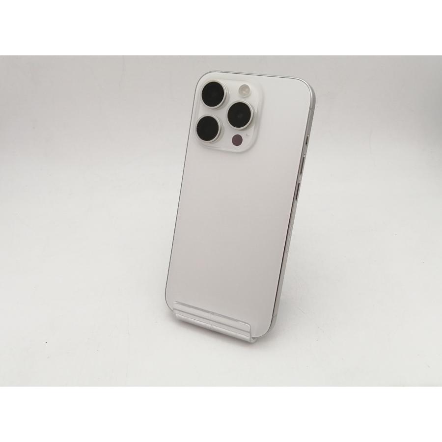中古】Apple 国内版 【SIMフリー】 iPhone 15 Pro 128GB ホワイト
