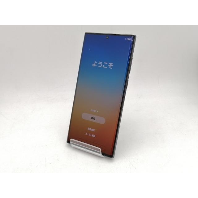 中古】SAMSUNG au 【SIMフリー】 Galaxy S22 Ultra ファントムブラック