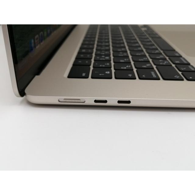 【中古】Apple MacBook Air 15インチ (M4,2025) M4(CPU:10C/GPU:10C) 16GB/256GB スターライト MW1J3J/A【なんば】保証期間１ヶ月【ランクA】の画像