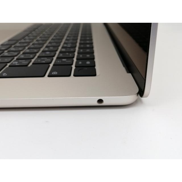【中古】Apple MacBook Air 15インチ (M4,2025) M4(CPU:10C/GPU:10C) 16GB/256GB スターライト MW1J3J/A【なんば】保証期間１ヶ月【ランクA】の画像