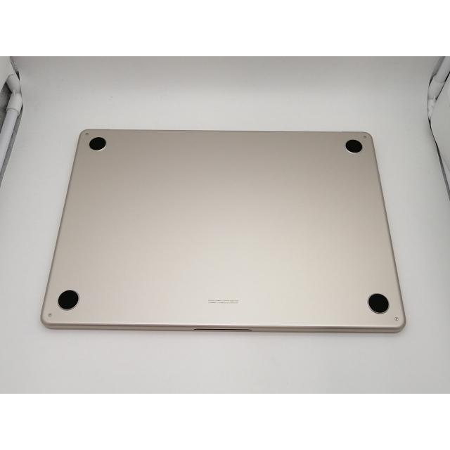 【中古】Apple MacBook Air 15インチ (M4,2025) M4(CPU:10C/GPU:10C) 16GB/256GB スターライト MW1J3J/A【なんば】保証期間１ヶ月【ランクA】の画像