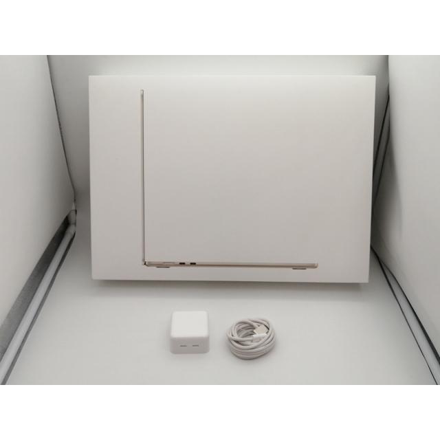 【中古】Apple MacBook Air 15インチ (M4,2025) M4(CPU:10C/GPU:10C) 16GB/256GB スターライト MW1J3J/A【なんば】保証期間１ヶ月【ランクA】の画像