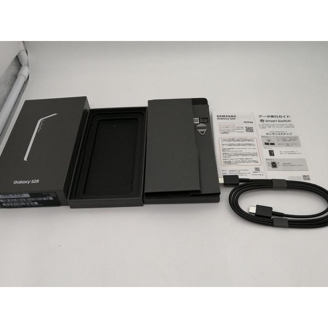 中古】SAMSUNG au 【SIMフリー】 Galaxy S25 シルバーシャドウ 12GB