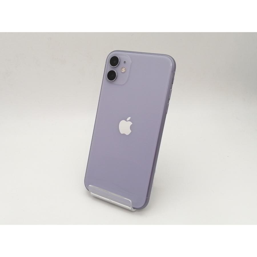 中古】Apple 国内版 【SIMフリー】 iPhone 11 256GB パープル MWMC2J/A 