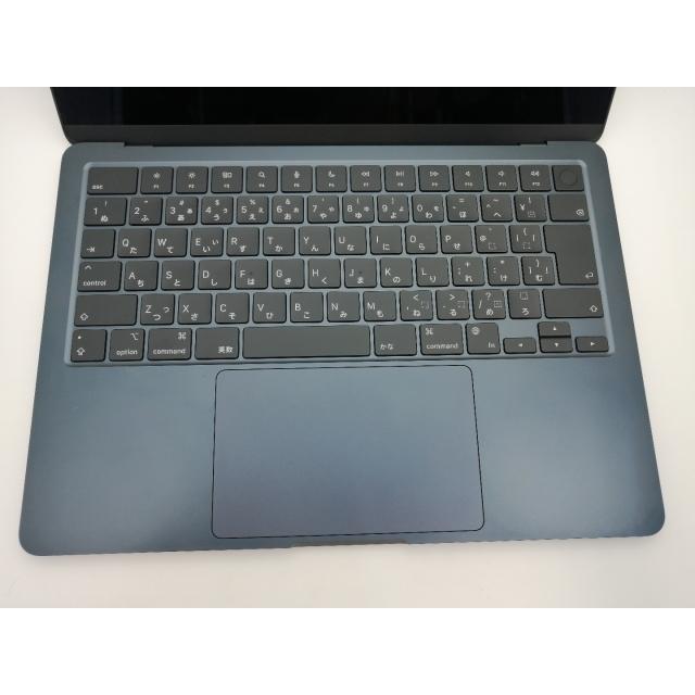 【中古】Apple MacBook Air 13インチ CTO (M2,2022) ミッドナイト M2(CPU:8C/GPU:10C)/16G/512G/35W AC(USB-Cx2)【なんば】保証期間１ヶ月【ランクA】の画像