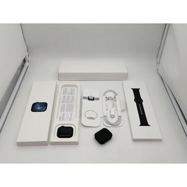 【中古】Apple Watch Series9 41mm Cellular ミッドナイトアルミニウムケース/ミッドナイトスポーツバンド(S/M) MRHR3J/A【なんば】保証期間１ヶ月【ランクA】の画像