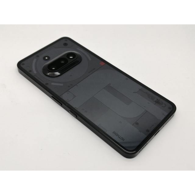 中古】NOTHING 国内版 【SIMフリー】 Nothing Phone (3a) ブラック 8GB
