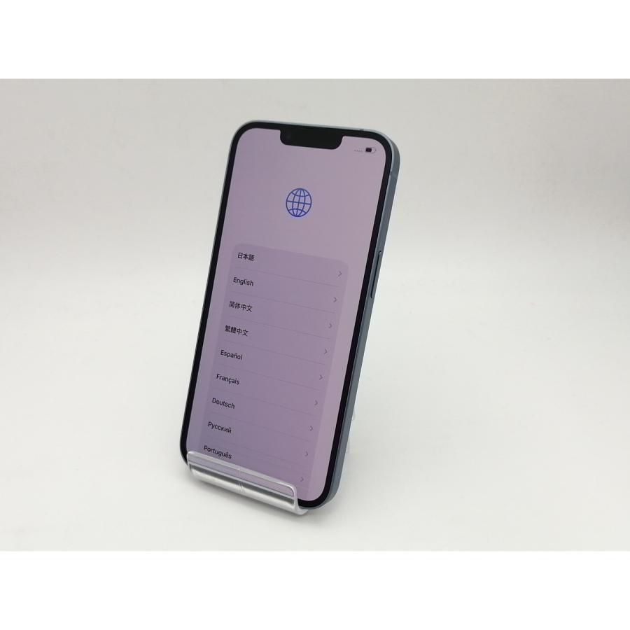 中古】Apple 楽天モバイル 【SIMフリー】 iPhone 14 128GB ブルー