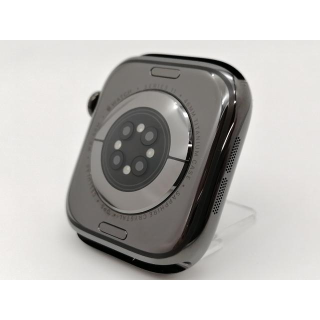 【中古】Apple Apple Watch Series11 46mm Cellular スレートチタニウムケース/スレートミラネーゼループ (M/L) MFD44J/A【なんば】保証期間１ヶ月【ランクA】の画像