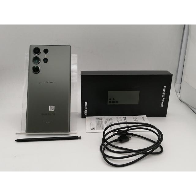 【中古】SAMSUNG docomo 【SIMフリー】 Galaxy S23 Ultra グリーン 12GB 256GB SC-52D【なんば】保証期間１ヶ月【ランクA】の画像