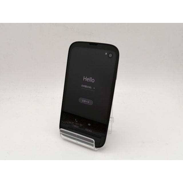 中古】BALMUDA SoftBank 【SIMフリー】 BALMUDA Phone ブラック 6GB
