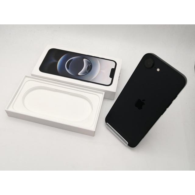 【中古】Apple 国内版 【SIMフリー】 iPhone 16e 128GB ブラック MD1Q4J/A【なんば】保証期間１ヶ月【ランクA】の画像