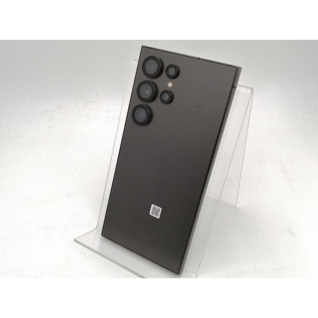 中古】SAMSUNG au 【SIMフリー】 Galaxy S24 Ultra チタニウムブラック