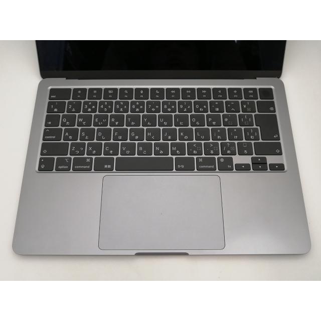 【中古】Apple MacBook Air 13インチ  M2(CPU:8C/GPU:8C) 8GB/256GB スペースグレイ MLXW3J/A (M2,2022)【なんば】保証期間１ヶ月【ランクB】の画像