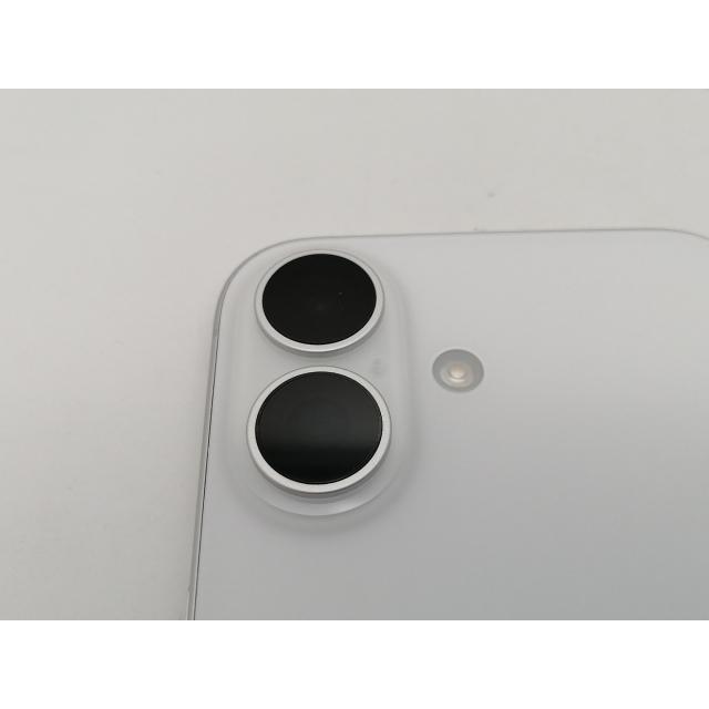 【中古】Apple 国内版 【SIMフリー】 iPhone 16 128GB ホワイト MYDR3J/A【なんば】保証期間１ヶ月【ランクA】の画像