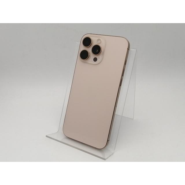 中古】Apple 国内版 【SIMフリー】 iPhone 16 Pro Max 256GB デザート