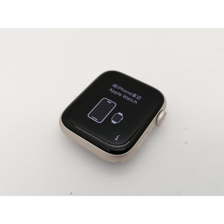 中古】Apple Apple Watch SE2 44mm GPS スターライトアルミニウム 