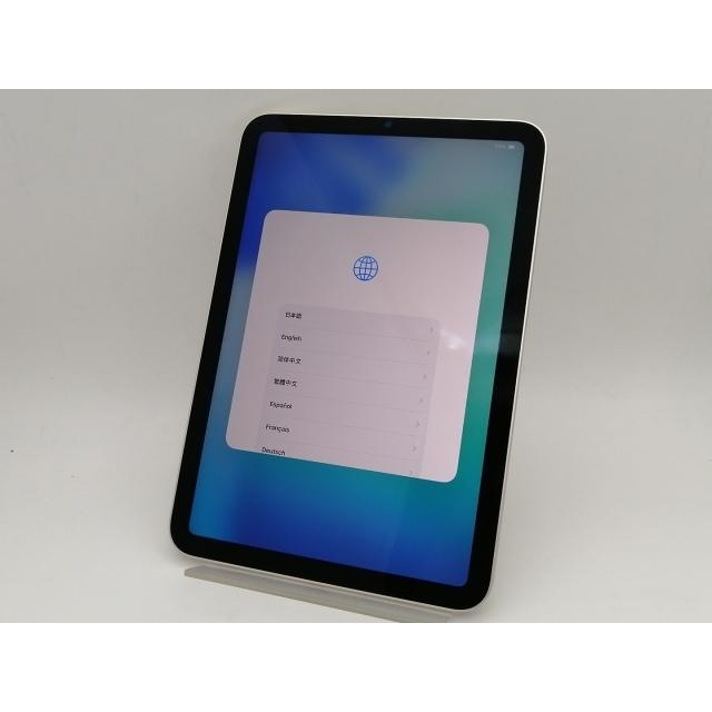 【中古】Apple 【Wi-Fi】 iPad mini（第6世代/2021） 64GB スターライト MK7P3J/A【なんば】保証期間１ヶ月【ランクA】の画像
