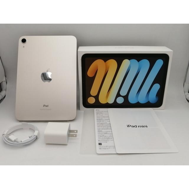 【中古】Apple 【Wi-Fi】 iPad mini（第6世代/2021） 64GB スターライト MK7P3J/A【なんば】保証期間１ヶ月【ランクA】の画像