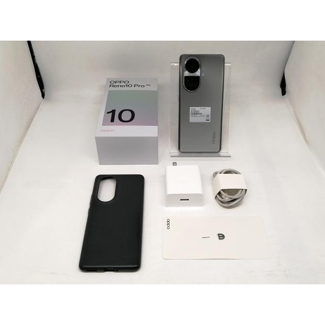 中古】Oppo SoftBank 【SIMフリー】 OPPO Reno10 Pro 5G シルバー
