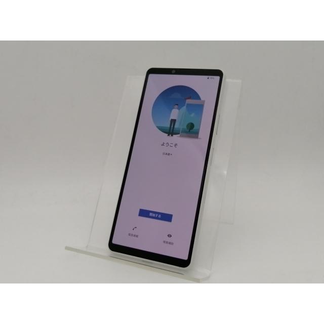 中古】SONY docomo 【SIMロック解除済み】 Xperia 10 III ホワイト 6GB