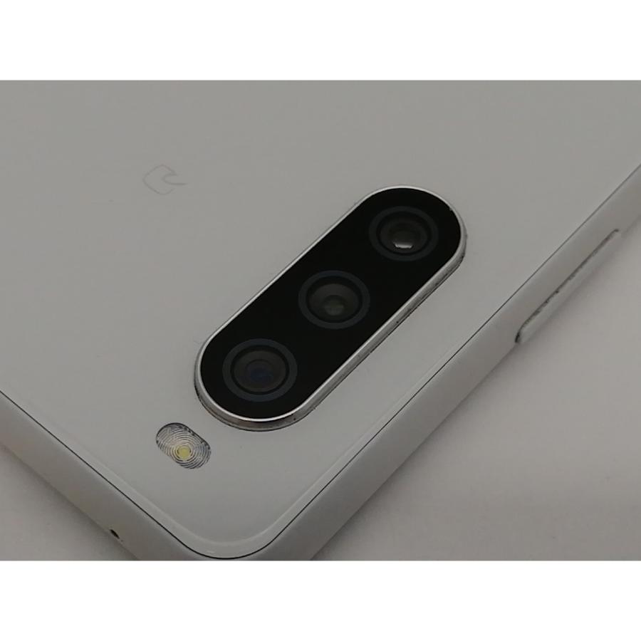 中古】SONY docomo 【SIMロック解除済み】 Xperia 10 III ホワイト 6GB