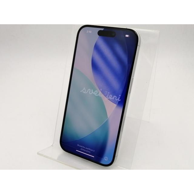 【中古】【赤ロム保証あり】Apple au 【SIMフリー】 iPhone 16 256GB ホワイト MYDX3J/A【静岡】保証期間１ヶ月【ランクA】の画像