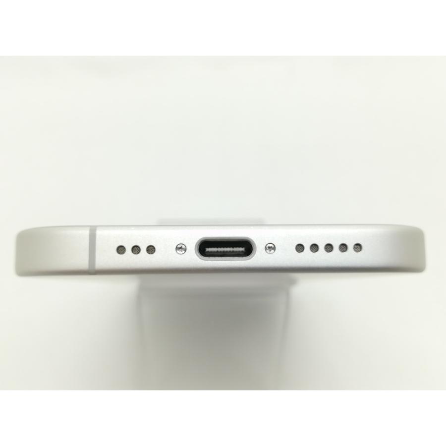 【中古】【赤ロム保証あり】Apple au 【SIMフリー】 iPhone 16 256GB ホワイト MYDX3J/A【静岡】保証期間１ヶ月【ランクA】の画像