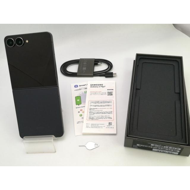 【中古】【赤ロム保証あり】SAMSUNG au 【SIMフリー】 Galaxy Z Flip7 ジェットブラック 12GB 256GB SCG35【大阪堂島】保証期間１ヶ月【ランクA】の画像