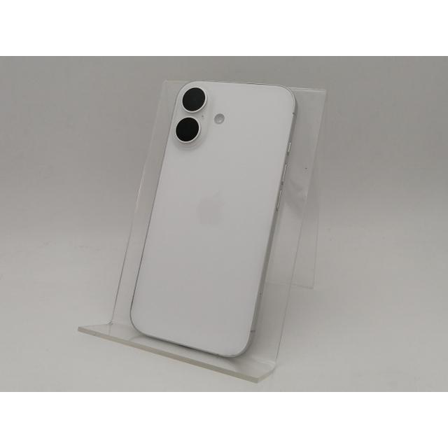 中古】Apple docomo 【SIMフリー】 iPhone 16 128GB ホワイト MYDR3J/A