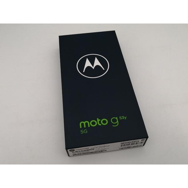 未使用】MOTOROLA ymobile 【SIMフリー】 moto g53y 5G ペールピンク
