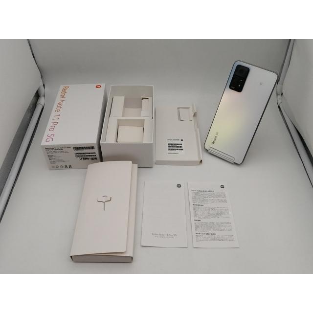 中古】Xiaomi 国内版 【SIMフリー】 Redmi Note 11 Pro 5G ポーラー