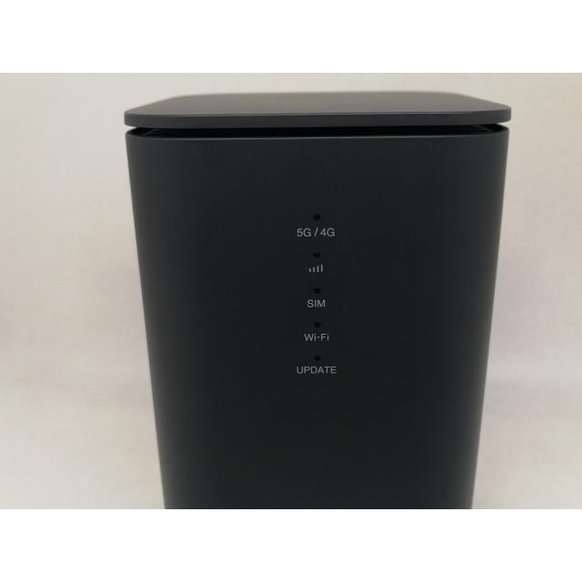 中古】SHARP docomo 【SIMフリー】 home 5G HR02 [ダークグレー