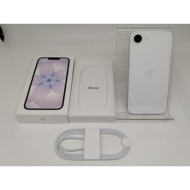 【中古】Apple 国内版 【SIMフリー】 iPhone 17e 256GB ホワイト MHRP4J/A【日本橋3】保証期間１ヶ月【ランクA】の画像