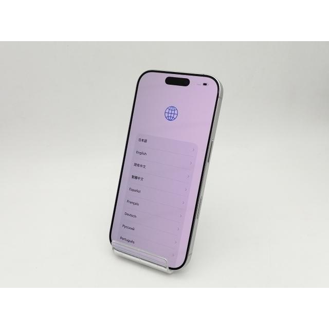 【中古】Apple docomo 【SIMフリー】 iPhone 16 Pro 256GB ホワイトチタニウム MYN13J/A【大阪本店】保証期間１ヶ月【ランクA】の画像