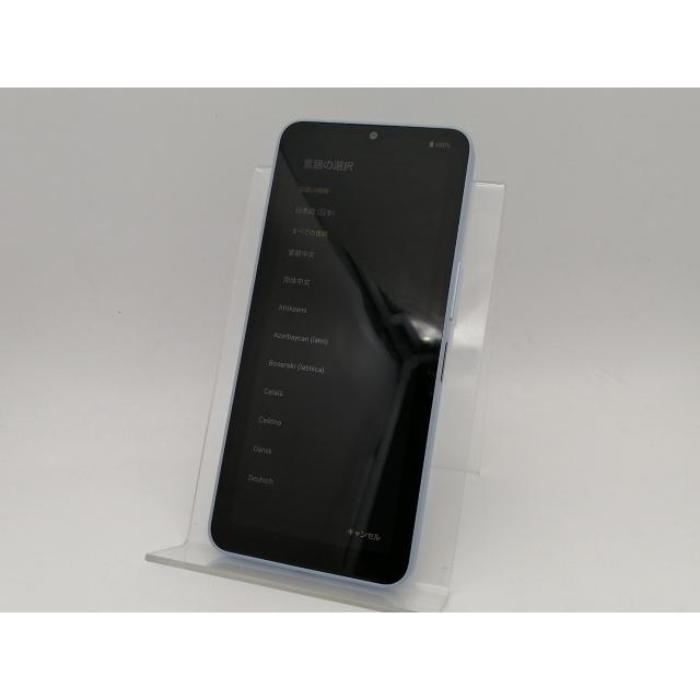 中古】SHARP docomo 【SIMフリー】 AQUOS wish4 ブルー 4GB 64GB SH